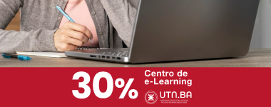 Para festejar la primavera ¡30% en UTN.BA Centro de E-Learning! 