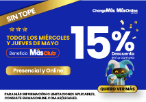 De Miércoles y Jueves 🛒15% de descuento en toda tu compra SIN TOPE 🤑