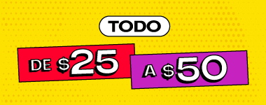 Todo entre $25 y $50 💥