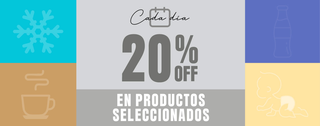 🛒 ¡Todos los días un descuento diferente! 🎉