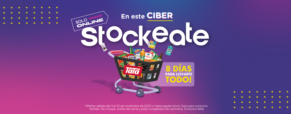 Stockeate en TaTa 🛒 